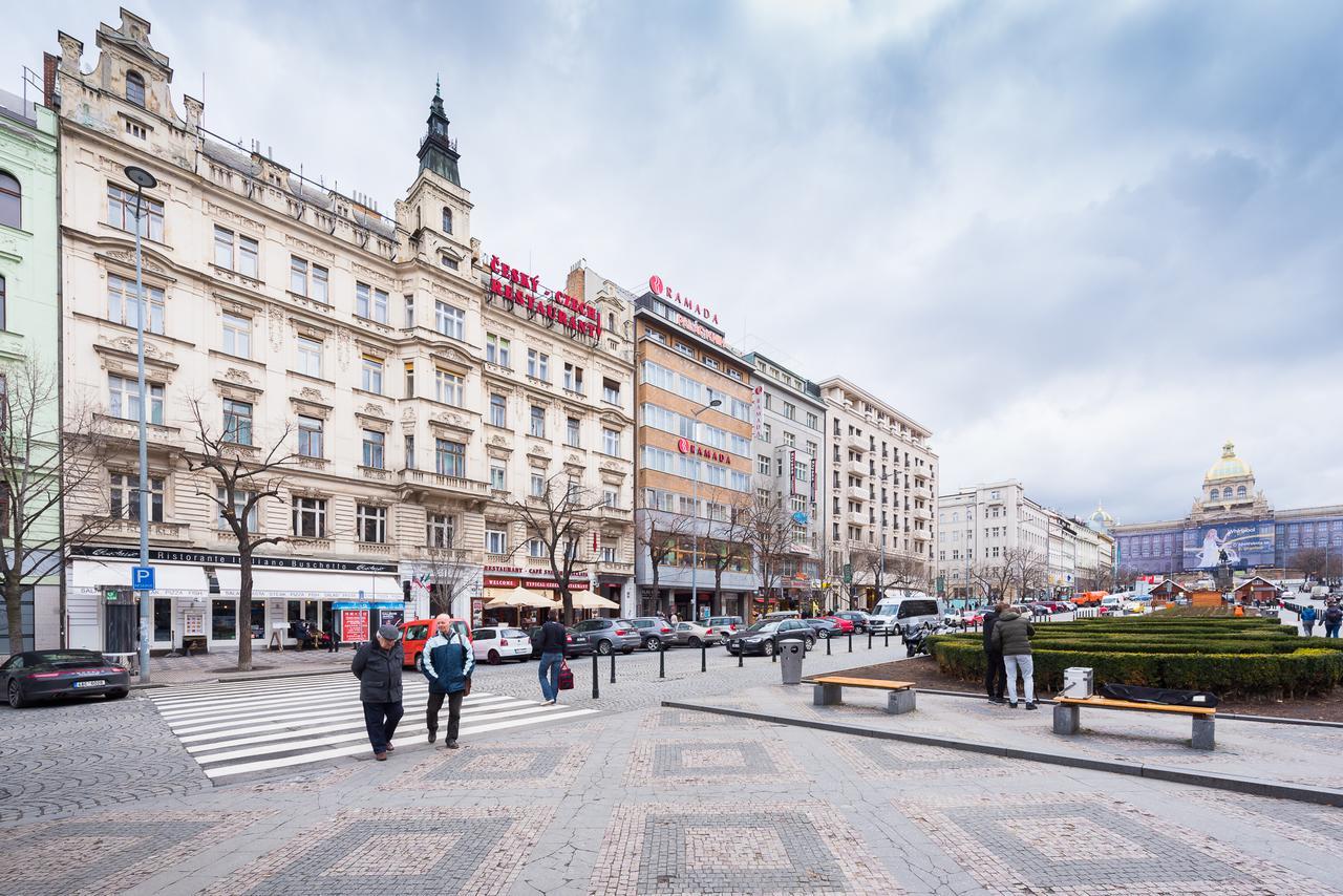 Wenceslas Square Apartment Praha Eksteriør bilde