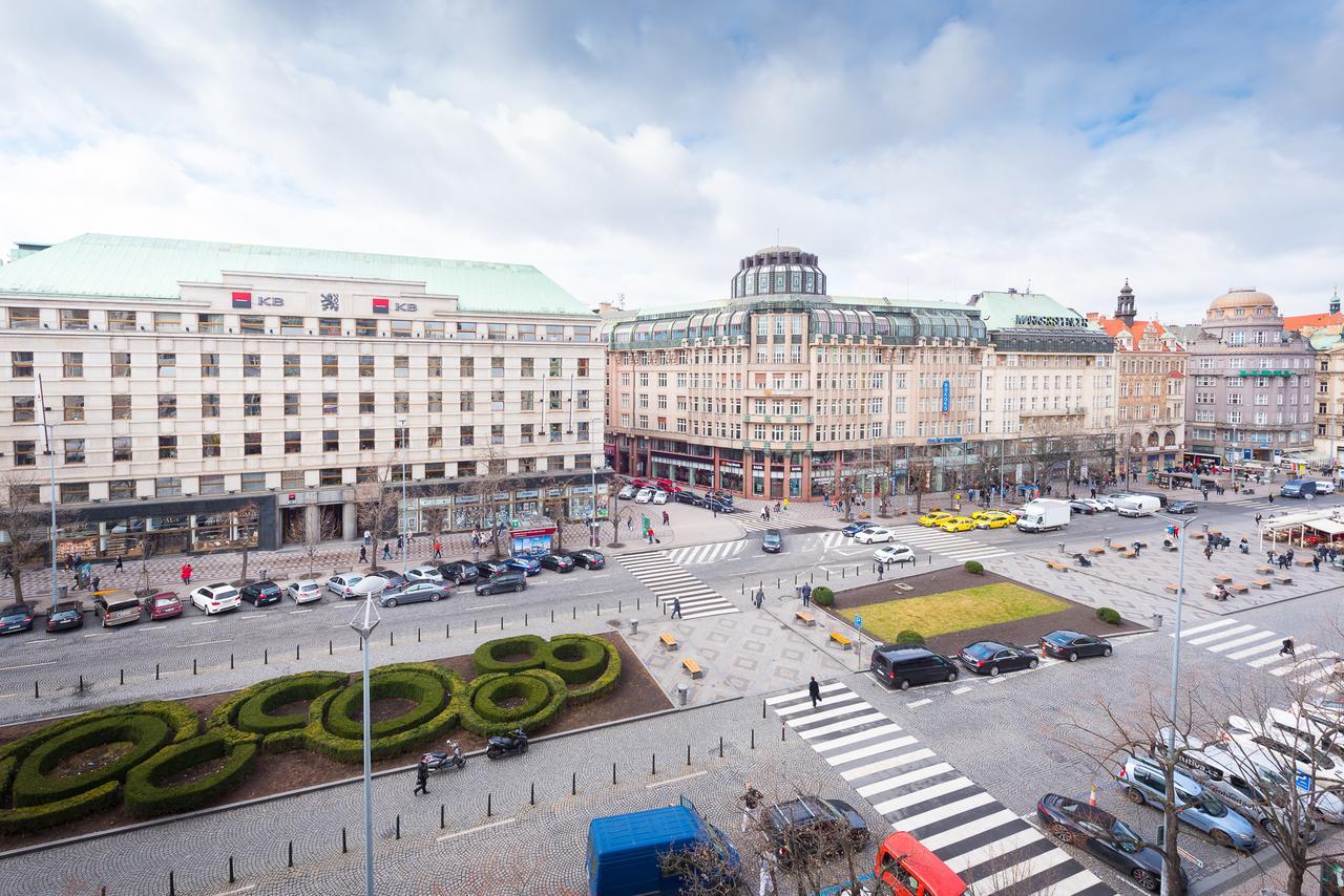 Wenceslas Square Apartment Praha Eksteriør bilde